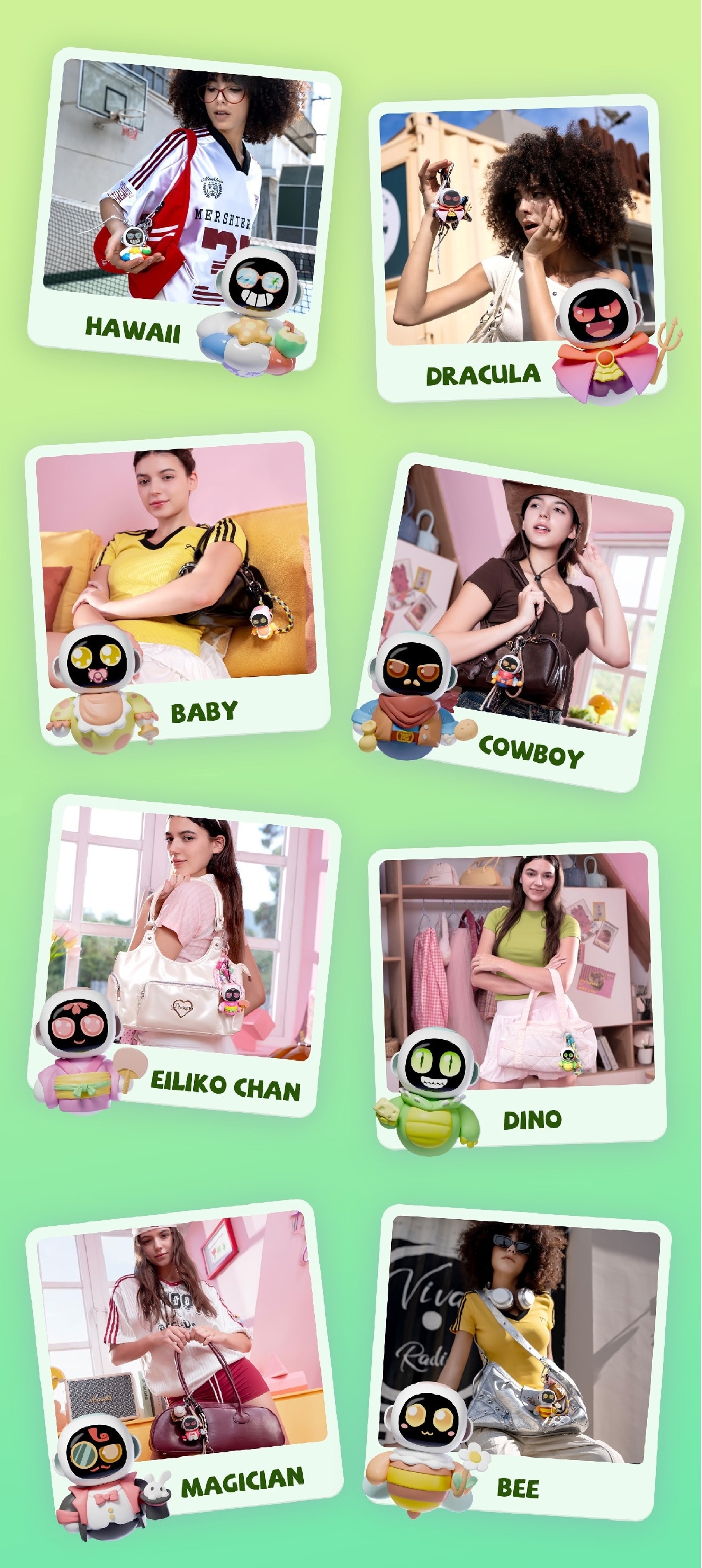 Energize Lab Eiliko 主題身體組件盲盒(不含頭部)